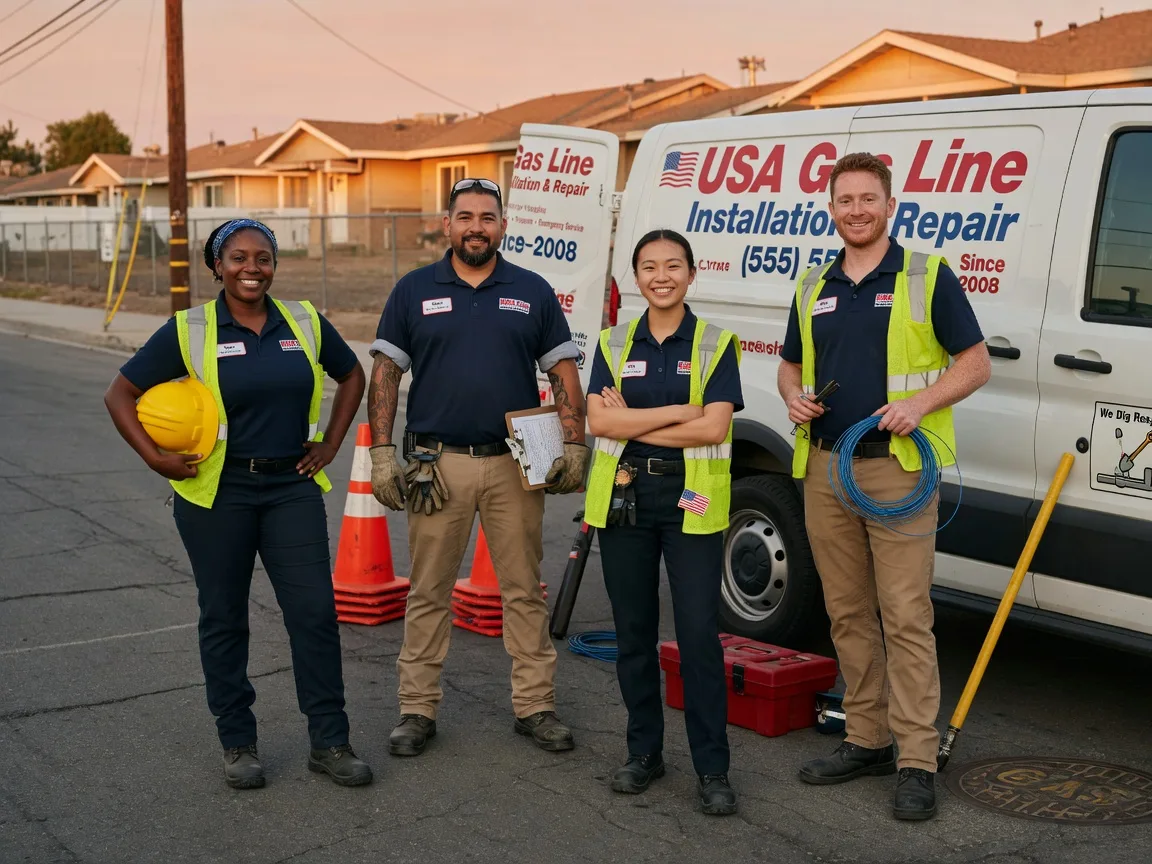 Gas Line Installation company in Eastville, VA